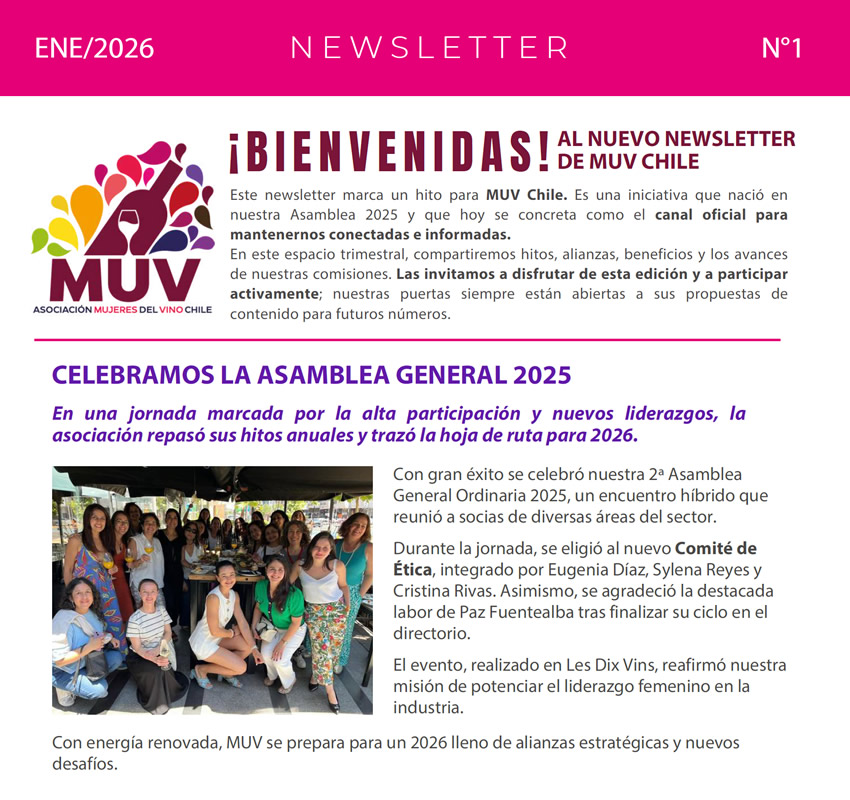 Newsletter N1 Enero 2026